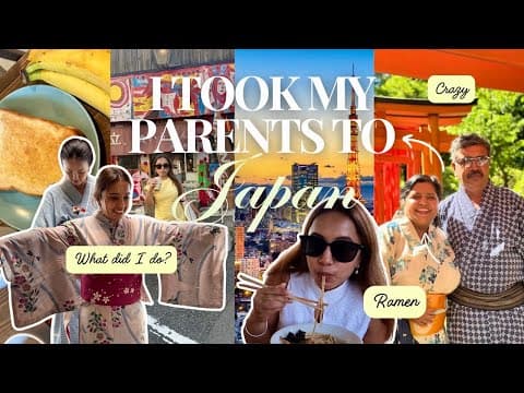 I Took My Parents To Japan🇯🇵 And This Happened 🥹