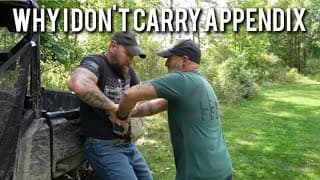 Why I Don't Carry Appendix