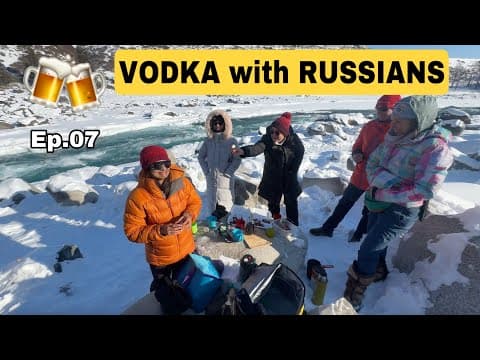 Russians Offered Me Vodka And It Went Like || Altai Republic Ep07 🫣ridergirl Vishakha🇮🇳