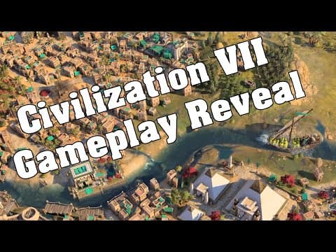 This Is What Civ Vii Looks Like! Civilization Vii Gameplay Trailer Analysis