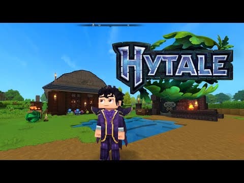 Playing Hytale New Update! (day 12)
