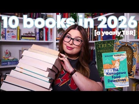 10 Books I Want To Read In 2026 🍜✨ Fantasy, Romance, Literary Fiction, Mystery, And More!