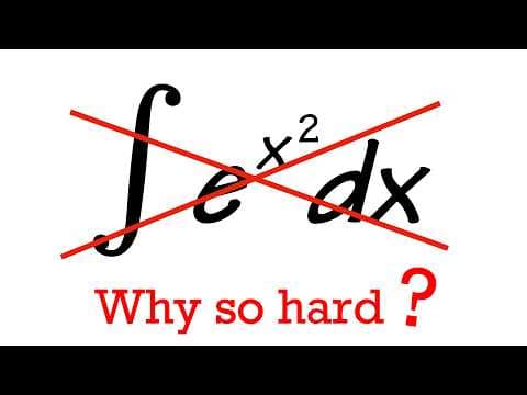 Why Are Integrals So Hard? Remembering The +c?