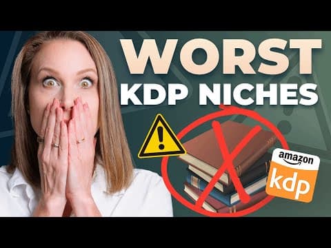 5 Amazon Kdp Niches To Avoid At All Costs
