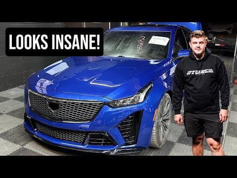 @vtuned's Cadillac Ct5-v Gets A Pristine Paint Job!!