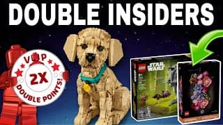 Lego Double Insiders Weekend & New February Releases