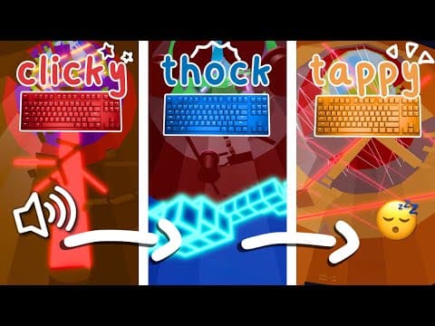 (roblox Asmr 🌙) I Switch Keyboards Every Tower.. [tower Of Hell]