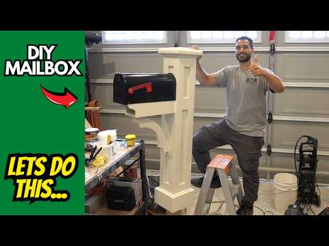 Mailbox Was Too Expensive To Buy... So I Built It Diy