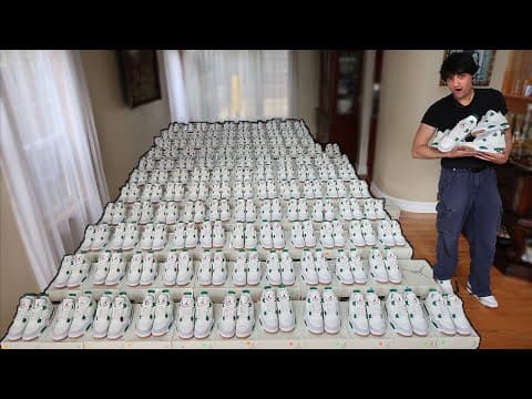 Jordan 4 Pine Green Sb Investment! ($21,000 Profit)