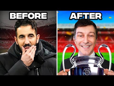 I Rebuild Man Utd For 5 Seasons After Ruben Amorim