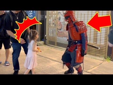 #34 Samurai Mannequin Prank In Japan / Asakusa Tokyo