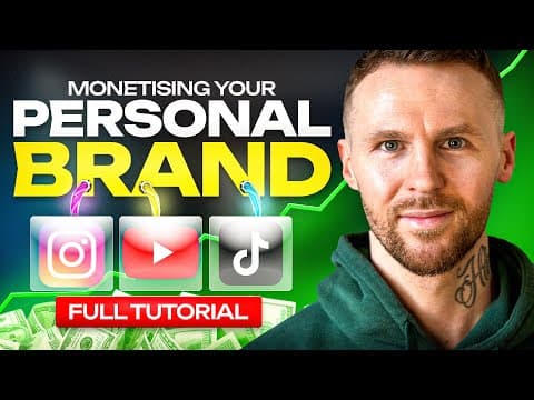 How To Build A Monetised Personal Brand Full Course Tutorial