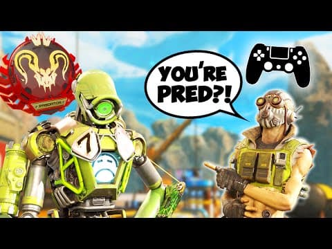 When A Console Player Carries A Pc Player..(apex Legends)