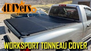 How To Install An Alumium Trifold Tonneau Cover From Worksport