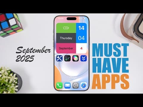 Apps You Must Have On Your Iphone - September 2025