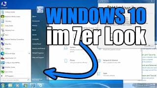 Windows 10 Im Windows 7 Look