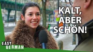 What Does Winter In Berlin Feel Like? | Easy German 644