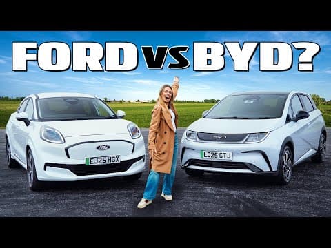 The Small Ev Showdown - The Ford Puma Gen-e Vs Byd Dolphin!