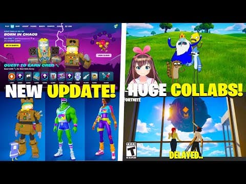 Fortnite Update & Everything New! (regular Show, Ice King, Lemongrab, Chainsaw Man Delay)
