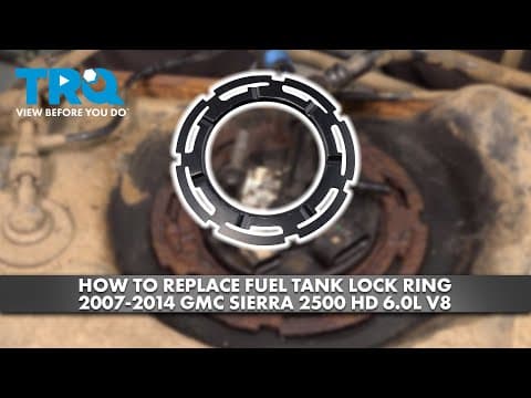 How To Replace Fuel Tank Lock Ring 2007-2014 Gmc Sierra 2500 Hd 6.0l V8