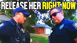"good" Cop Stops Bad Cop From Harassing Citizen!