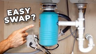 Replace Your Garbage Disposal In 20 Minutes