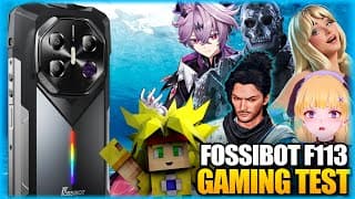 Este Telefono Gamer Es Indestructible Y Corre Los Mejores Juegos - Fossibot F113 Gaming Test