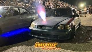 2 Step / Rev Battle Ifo Ohio 2024 With 2jz Lexus Vs Civic Vs Infiniti Plus More!