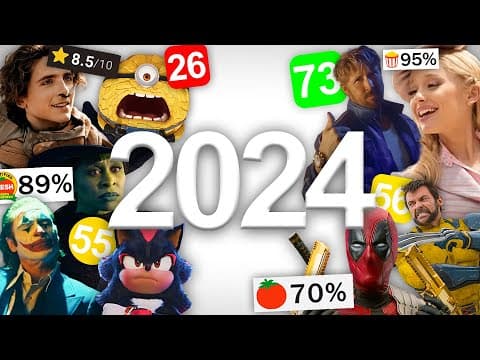 Reviewing Every Movie I Watched In 2024