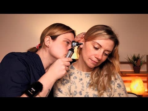 Asmr Real Person Doctor Checkup | Relaxing Medical Roleplay