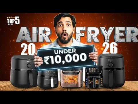 Top 5 Best Air Fryers Under 10000 In 2026 🍟 Best Budget Air Fryer