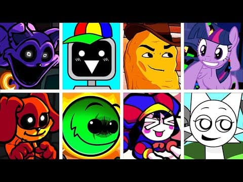 Sleep Well But Different Characters Sing It 🎶 (fnf Sleep Well But Everyone Sings It)