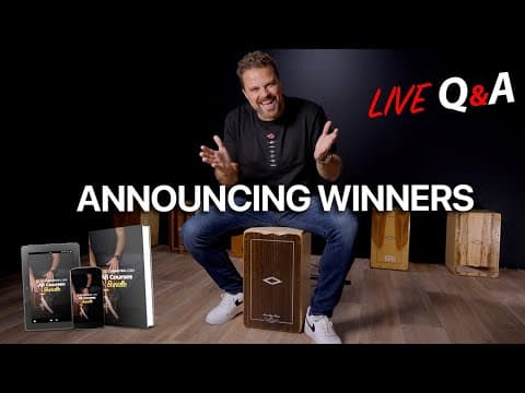 Live! 50k Giveaway Winners + Live Q&a