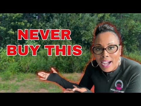 (10 Mistakes) When Buying Land