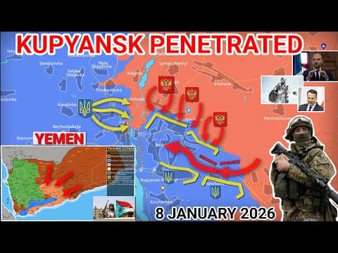 Surprising Russian Advance Hits East Of Kupyansk |the Collapse Of The Stc In Yemen [8 January 2026]