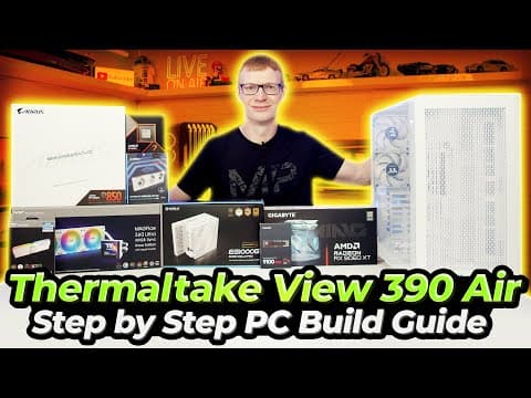 Thermaltake View 390 Air Build - Step by Step Guide