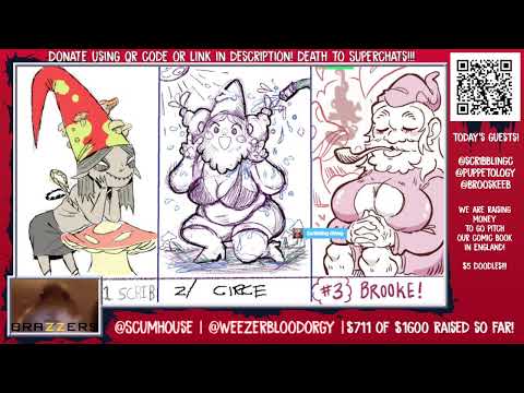 Comic Book Fundraiser: Secretive Gnome Stream!