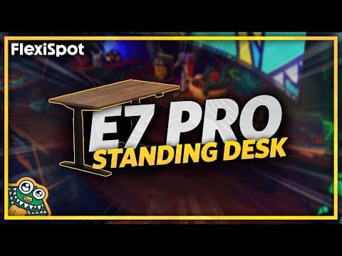 Flexispot's E7 Pro Premium Standing Desk  - The Setup Special - Unboxing And Setup