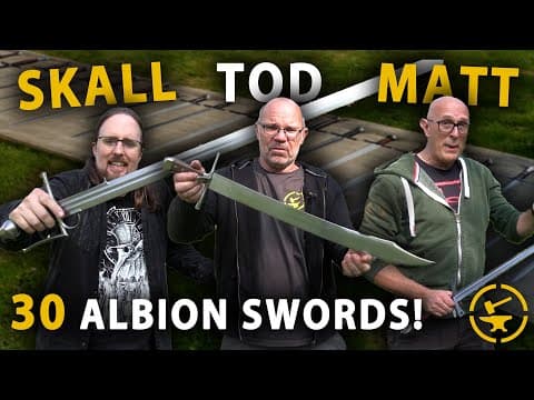 Tod, Skallagrim, Matt... And 30 Albion Swords