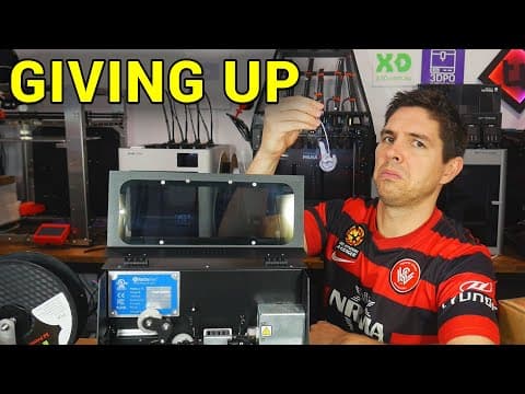 Giving Up On Making Recycled 3d Print Filament - Redetec Protocycler+ Review