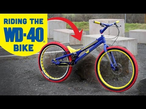 Wd-40 Tribute Bike - First Ride!