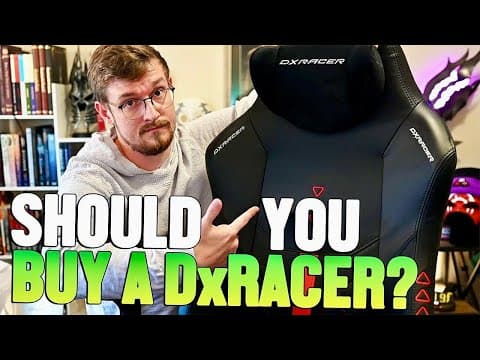 Should You Buy A Dxracer? A Streamer's Honest Opinion...