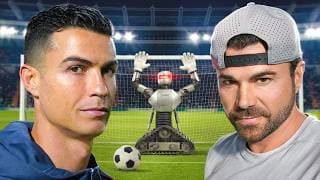 Ronaldo Vs My Unbeatable Goalie Robot