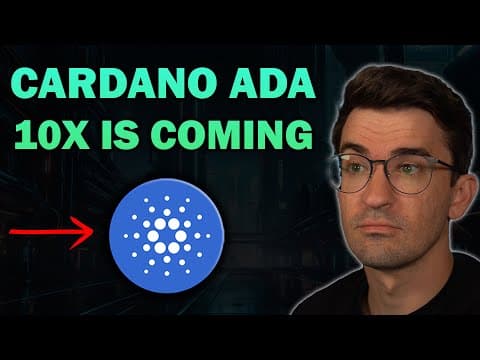 Top 5 Reasons Cardano Ada Will 10x (urgent Update)