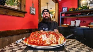 This Huge Italian Eating Challenge Has Only Been Beaten Twice In Ten Years! | Beardmeatsfood