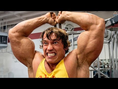 Legendary Arm Day With Arnold Schwarzenegger - The Goat Biceps And Triceps  Workout Motivation