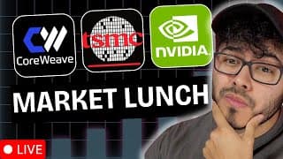 Amd Intel Stock Up! Nvidia Stock Down | Market Lunch!!