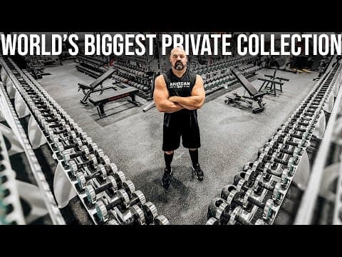 I Bought The World’s Biggest Set Of Dumbbells