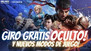 Alerta! Giro Gratis Oculto! Y Nuevos Modos De Juego De Street Fighter | Cod Mobile | Rido