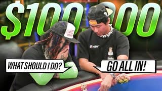 Gambling With Lil Pump For $100,000! | Road To $1,000,000 Ep. 29
